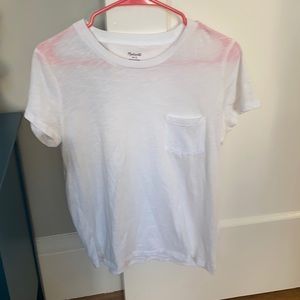 Madewell white t shirt